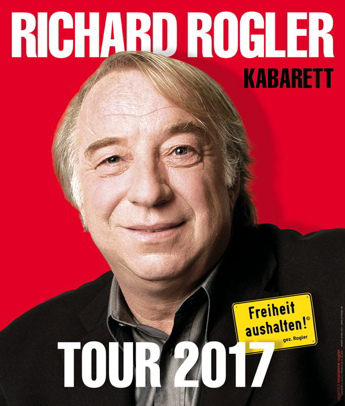 Plakat Richard Rogler Tour 2017